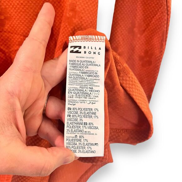 NWT Billabong x The Salty Blonde Size S Coconut Flowers Printed Mock Neck Dress - Picture 7 of 10